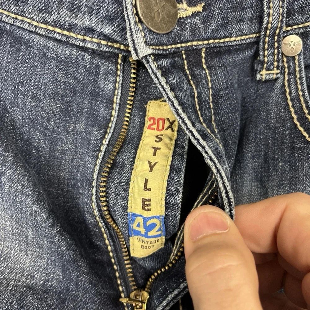 Wrangler 20X Style No. 42 Vintage Boot Cut Jeans Men 32x32(31